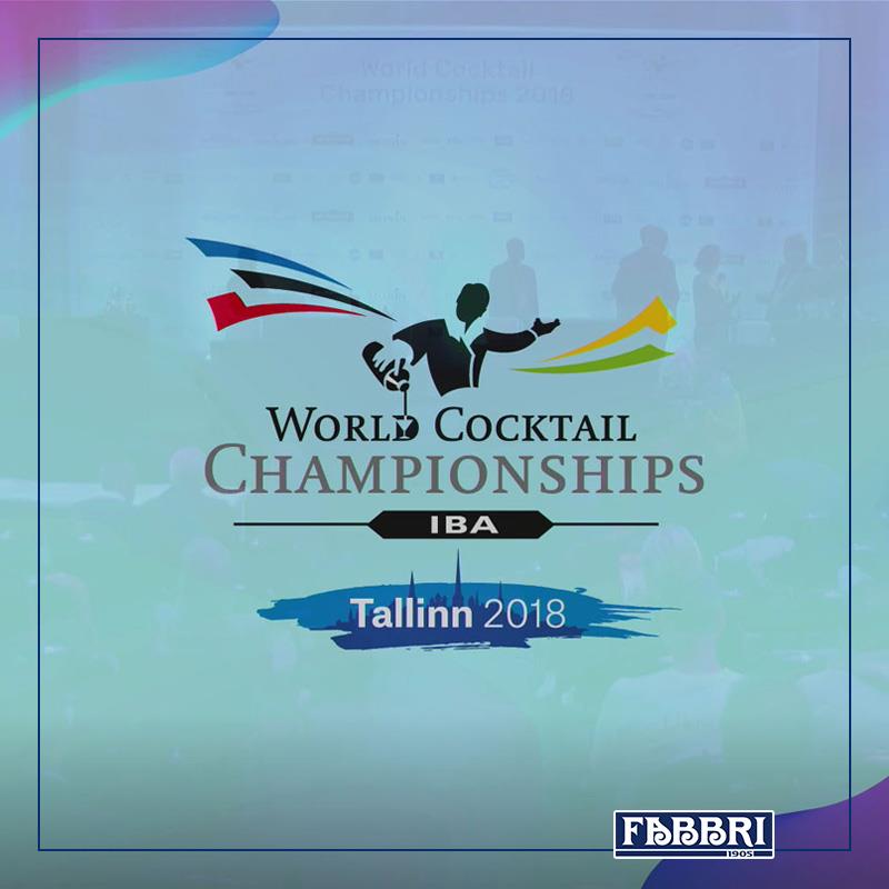 FABBRI 1905 sponsor ufficiale dell'edizione 2018 dei World Cocktail Championships