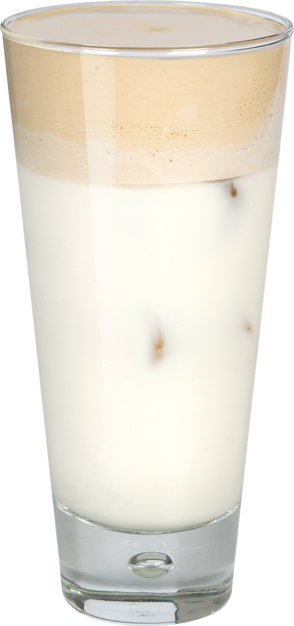 Iced "fluffy" Latte