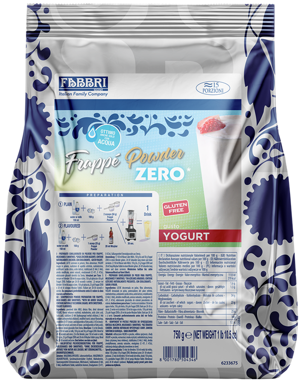 Frappè Powder ZERO Yogurt