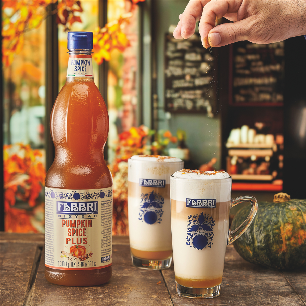 Mixybar Plus Pumpkin Spice: aggiungi note dolci e speziate alle tue preparazioni di caffetteria calda e fredda!